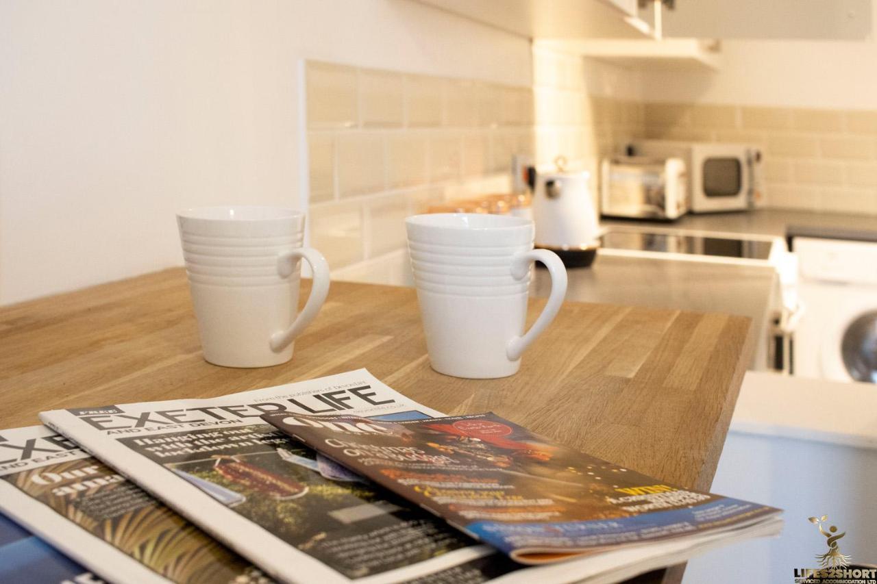 Beautiful Central Exeter Apartment 5 Min Walk Quay Bagian luar foto